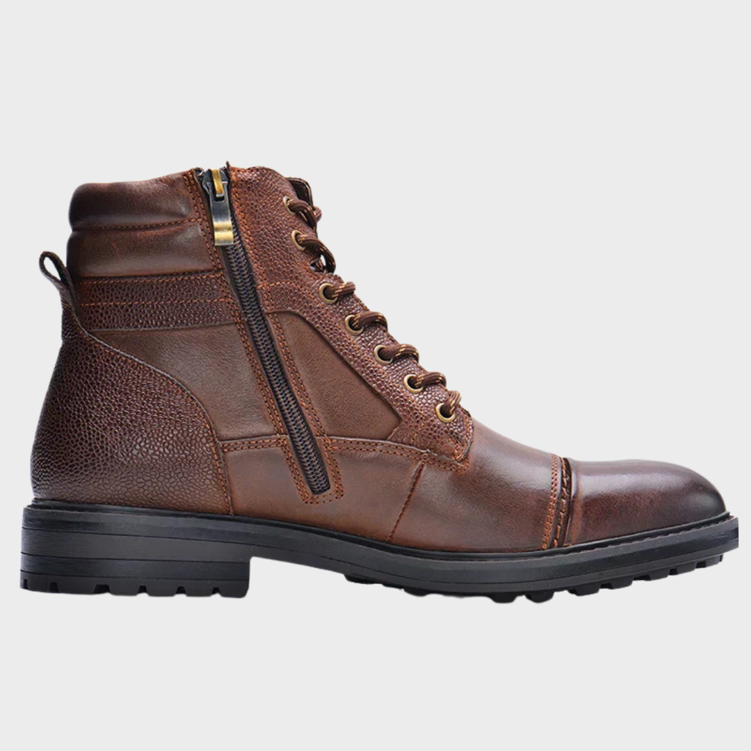 Colton | Botki ze skóry premium