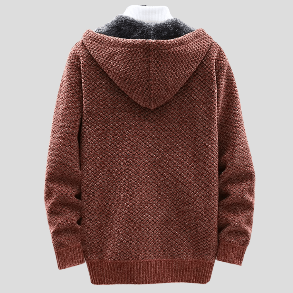 Paweł | Bluza z dzianiny z kapturem