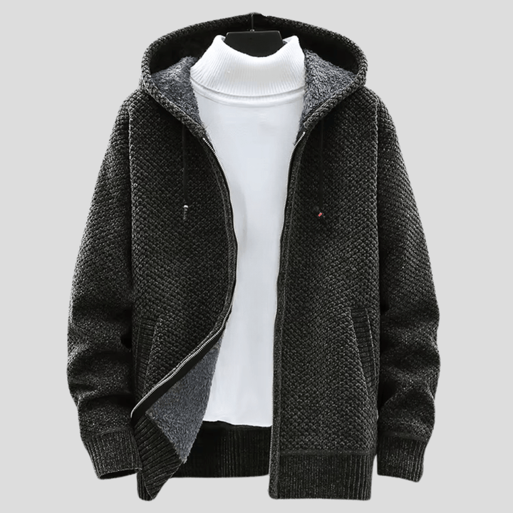 Paweł | Bluza z dzianiny z kapturem