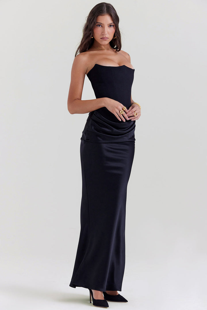 Lina - Elegancka Maxi Sukienka