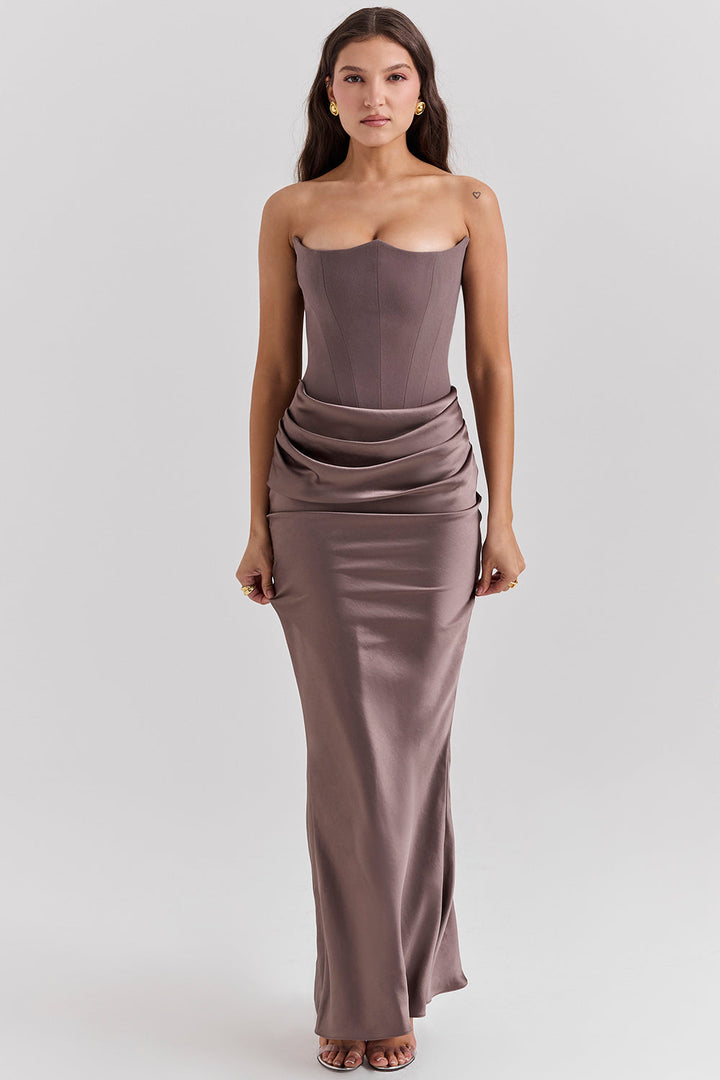 Lina - Elegancka Maxi Sukienka